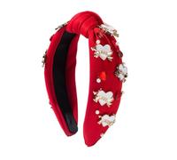 Serre-tête en forme de cœur avec strass - Accessoire pour cheveux pour la Saint-Valentin - Romantique - Serre-tête romantique - Pour la Saint Valentin - Décoration de fête