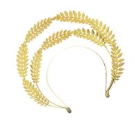 Serre-tête en forme de feuille de déesse avec oreilles de blé pour femme, accessoire de costume de mariage