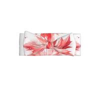 Serre-tête en forme de feuille d'érable rouge, accessoire pour cheveux de bébé, adapté pour les nouveau-nés, les nourrissons et à porter au quotidien