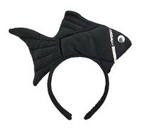 Serre-tête en forme de poisson en peluche pour adultes et enfants, pour femme, spa, maquillage, prise de photos, fête de Noël, coiffe mignonne pour femme pour se laver le visage, poisson en peluche