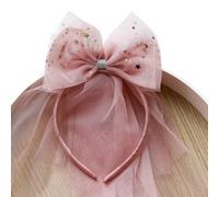 Serre-tête en maille avec nœud - Confortable à porter pour les enfants - Pour les anniversaires et les événements photographiques