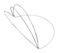 Serre-tête en métal à trois lignes pour mariée - Doré/argenté - Composants de bijoux