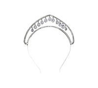 Serre-tête en strass pour les occasions de mariage et usage quotidien confortable avec couronnes en cristal