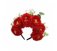 Serre-tête en tissu facile à utiliser - Accessoire de séance photo - Accessoire floral pour mariage et festival quotidien - Pour filles