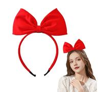 Serre Tete Enfant Avec Nœud Papillon,Serre Tete Papillon,Blanche-Neige Serre Tete Fille,Noeud Rouge Cheveux,Serre Tete Rouge,pour Femmes et filles,Fête Cosplay Noël Halloween Carnaval Accessoires Etc
