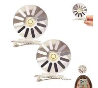 Serre-Tête/épingle à Cheveux Créatif, Serre-Tête Rotatif Humoristique, Cerceaux à Cheveux Avec Symboles De Chargement, Décoration De Fête Abstraite Créative Pour Femmes Et Hommes(Hairpin,2pcs)