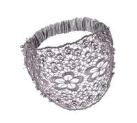 Serre-tête esthétique avec fleurs et perles pour femme - Serre-tête creux français - Pour soirée, fête, coiffure