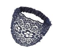 Serre-tête esthétique avec fleurs et perles pour femme - Serre-tête creux français - Pour soirée, fête, coiffure