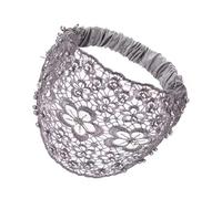 Serre-tête esthétique avec fleurs et perles pour femme - Serre-tête creux français - Pour soirée, fête, coiffure