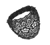 Serre-tête esthétique avec fleurs et perles pour femme - Serre-tête creux français - Pour soirée, fête, coiffure