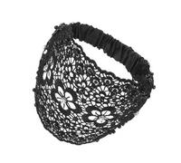 Serre-tête esthétique avec fleurs et perles pour femme - Serre-tête creux français - Pour soirée, fête, coiffure