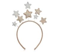 Serre-tête étoile à paillettes, bandeau étoile à cinq branches, cerceau de cheveux de mariée, serre-tête étoile for Noël, vacances, festival, fête d'anniversaire