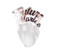 SERRE-TÊTE EVJF FUTURE MARIÉE Rose, Fuchsia