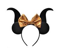 Serre-tête fantaisie avec gros nœud pour bal masqué, Halloween, créative, gothique, fournitures de fête, serre-tête, serre-tête de sorcière