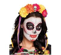 Serre-tête Fleuri - La Pelona - Dia De Los Muertos