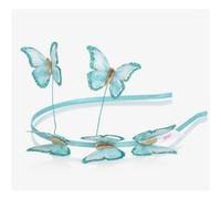 Serre tete Florence - Papillon bleu Multicolore G
