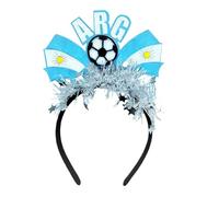 Serre-tête Football, Accessoire de Coiffure pour les matchs, pour soutenir l'Équipe Nationale Argentine, Accessoire Sport pour Hommes et Femmes