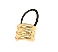 Serre-tête géométrique tendance en métal vintage tempérament beaux élastiques à cheveux pour étudiants et employés de bureau