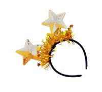 Serre-tête gothique fantaisie à pompons en forme de paillettes pour le réveillon du Nouvel An et un événement à thème