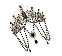 Serre-tête gothique noir mystique pour Halloween - Pour des occasions uniques