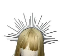 Serre-tête gothique pour concours de beauté, bal de fin d'année, enterrement de vie de jeune fille, accessoires pour cheveux, diadèmes vintage