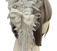 Serre-tête gothique tendance en dentelle style punk rock pour femmes filles concerts et événements costumés