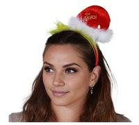 serre-tête grinch croque-mitaine poilu vert adulte - générique 13859 Vert G