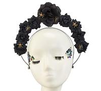 Serre-tête HaloCrown Fleur Bandeau Couronne Bandeau HaloCrown