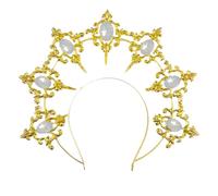 Serre-tête halos en alliage fait à la main pour femme mariage et fêtes accessoires de cheveux de mariée