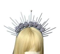 Serre-tête halos en résine fait à la main pour femme mariage et fête accessoires de cheveux de mariée