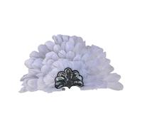 Serre-tête indien à plumes avec bande douce - Accessoire de costume pour fêtes à thème et photographie artistique - Coiffe avec plumes