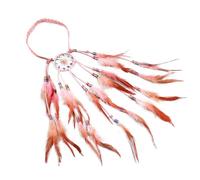 Serre-tête Indien en Plumes Bohème Hippie Bandeau Indien Femme Cheveux Hippie Bandeaux avec Plumes Bandeau à Plumes Bandeau pour Femme Accessoire de Cheveux pour Femmes Et Filles