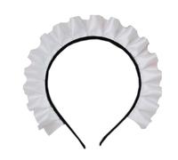 Serre-tête large à volants pour jeux de rôle, style punk, accessoire pour cheveux, coiffe gothique
