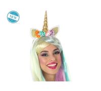 Serre-tête licorne - ATOSA - Masque Halloween - Hannibal Lecter - Bleu - Rose - Adulte
