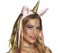 serre-tête licorne avec rubans - boland 04289 Multicolore G