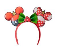 Serre-tête - LOUNGEFLY - Mickey & Minnie - Noël - Fille - Blanc