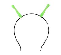 Serre-tête lumineux pour déguisement d'extraterrestre - Coiffe d'extraterrestre - Pour adolescentes, bal masqué - Accessoire d'Halloween pour femme