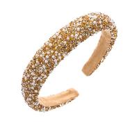 Serre-tête luxueux avec strass scintillants pour femme - Flexible et sûr - Pour une coiffure élégante et formelle