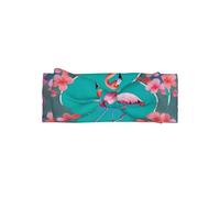 Serre-tête mignon et délicat pour bébé - Adorable flamant rose dans une couronne imprimée, parfait pour les bébés filles de 0 à 6 mois