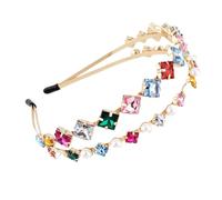 Serre-tête moderne en cristal pour mariée