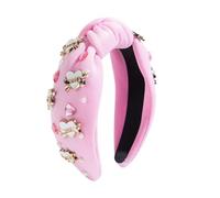 Serre-tête noué avec strass, bandeau élégant pour partenaire, sœur, petite amie