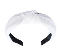 Serre-tête noué pour femme en tissu tricoté tendance avec tête de mort pour le lavage du visage et les soins quotidiens de la peau