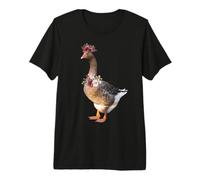 Serre-tête - Oie - Couronne de Fleurs d'oie T-Shirt Haut de Gamme