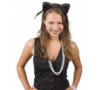 Serre-tête oreille de chat - Boland - Animaux - Femme - Noir