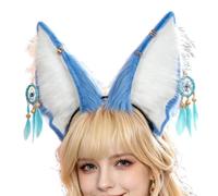 Serre-Tête Oreilles d'Animaux Mignon Doux En Peluche Réutilisable | Serre-tête oreilles animales Pour les Amateurs de Fêtes, Joueurs de Rôle, Célébrations des Vacances et Événements
