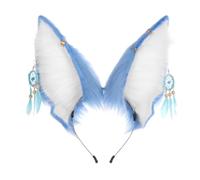 Serre-Tête Oreilles d'Animaux Peluche Doux Mignon pour Halloween | Serre-Tête Cosplay d'Animaux Pour les Amateurs de Fêtes, Joueurs de Rôle, Célébrations des Vacances et Événements
