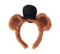 Serre-tête Oreilles d'Ours Brun Accessoire Adorable Brun