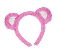 Serre-tête oreilles d'ours léger et pratique pour enfants filles accessoires cheveux élastique confortable porter résine et peluche couvre-chef