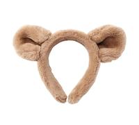 Serre-tête oreilles d'ours pour adulte - bandeau en peluche avec oreilles d'ours, bandeau à cheveux pour lavage du visage, soins de la peau, maquillage, accessoires de cheveux pour femmes et