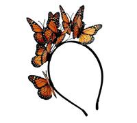 Serre-tête papillon coloré 3D avec pinces à cheveux pour fête de mariage, demoiselle d'honneur, festival, accessoire de cheveux pour femmes, filles, Halloween, cosplay